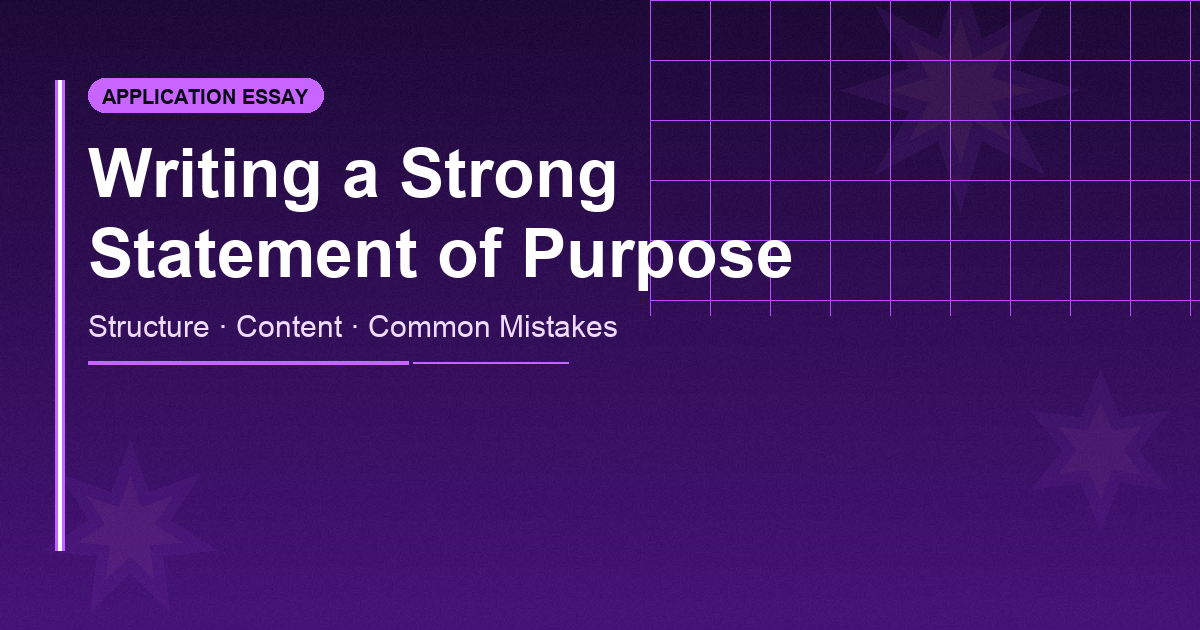 نحوه نوشتن Statement of Purpose (SOP) قوی برای اپلای